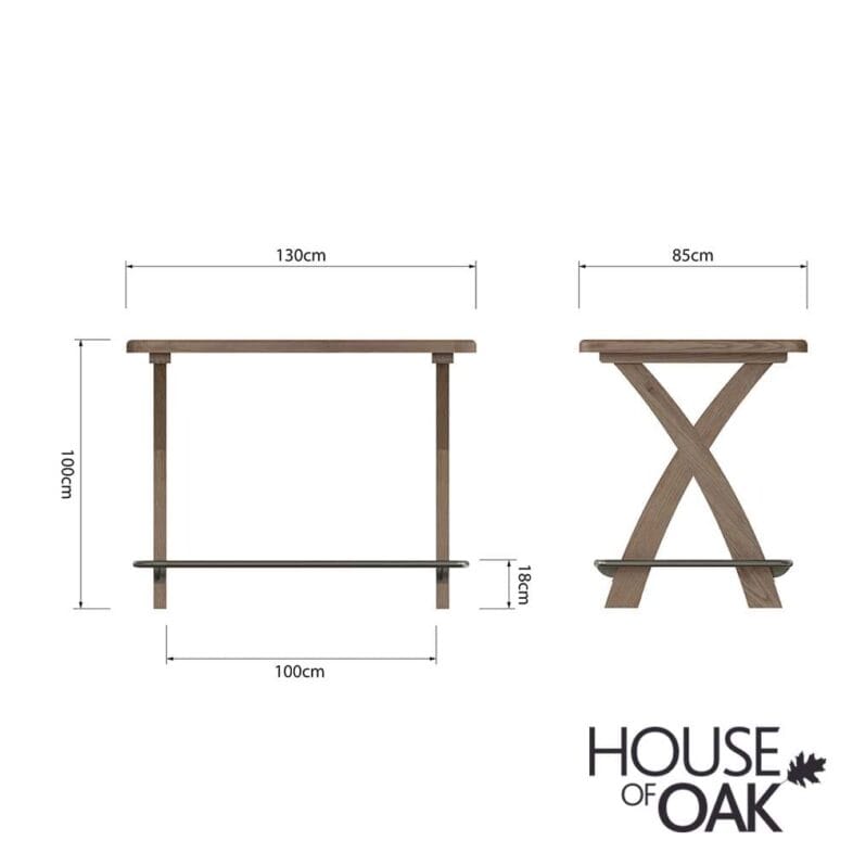 Chatsworth Oak Bar Table - Image 5