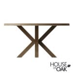 Chatsworth Oak 150cm Round Dining Table - Image 4