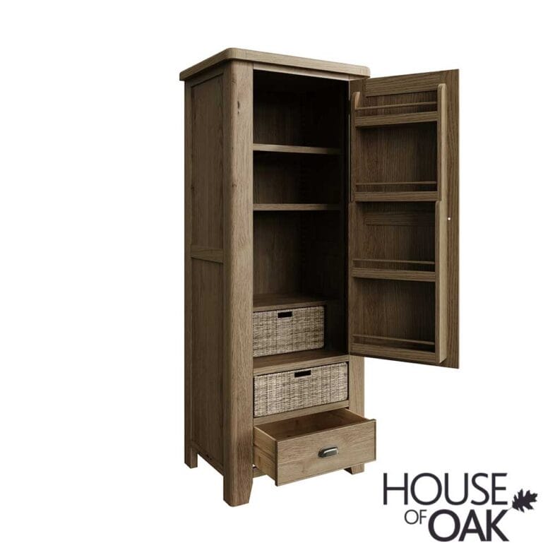 Chatsworth Oak Single Door Larder Unit - Image 4