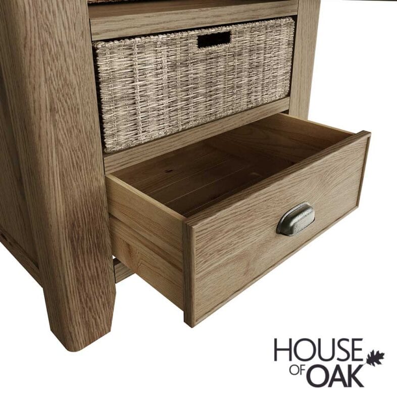 Chatsworth Oak Single Door Larder Unit - Image 9