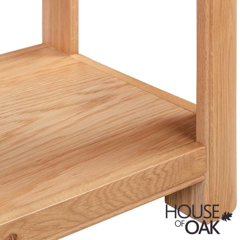 Kensington Oak Console Table With 2 Drawers - Image 9