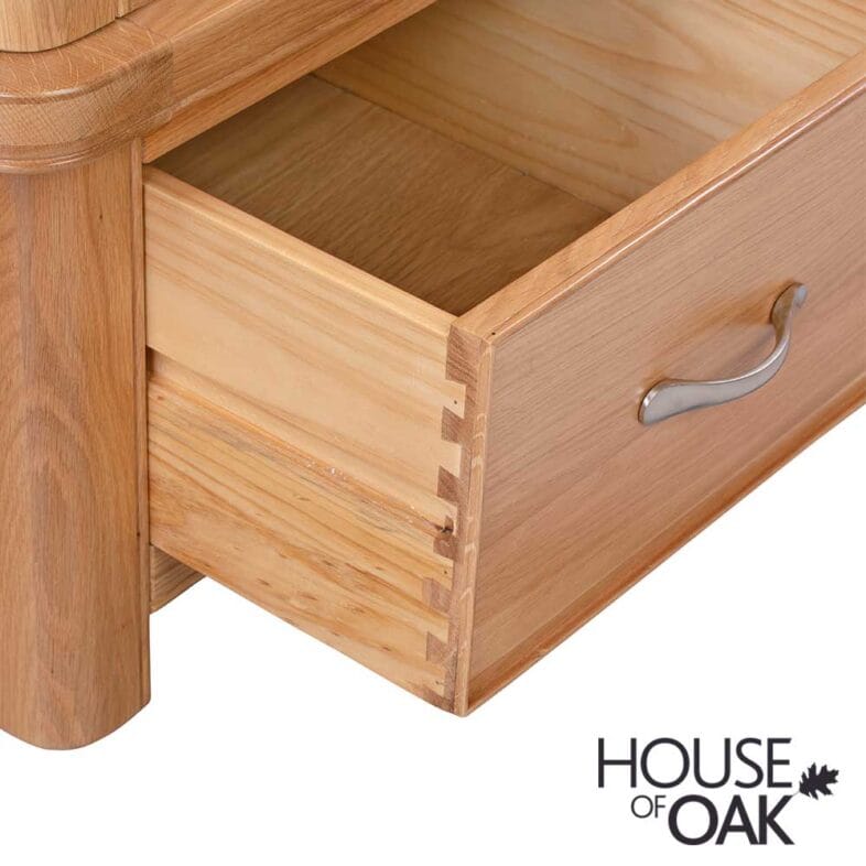 Kensington Oak Double Wardrobe - Image 9