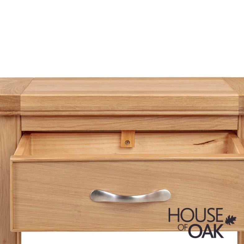 Kensington Oak Small Console Table 1 Drawer - Image 6
