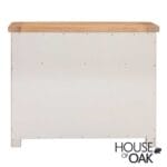 Kensington Putty Grey Painted Oak 2 Door 2 Drawer Sideboard - Image 6