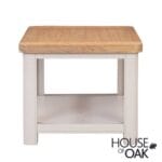 Kensington Putty Grey Painted Oak Coffee Table - Image 4