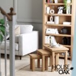 Keswick Oak Nest of Tables - Image 4