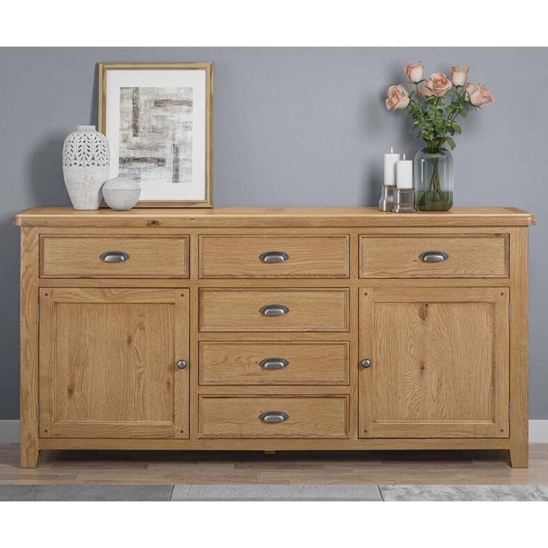Knightsbridge Oak Extra Large Sideboard