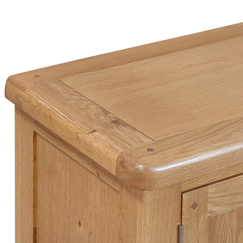 Knightsbridge Oak Extra Large TV Unit and Media Strorage Unit - Image 8