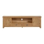 Knightsbridge Oak Extra Large TV Unit - Image 2