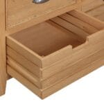 Knightsbridge Oak Double Larder Cupboard - Image 9