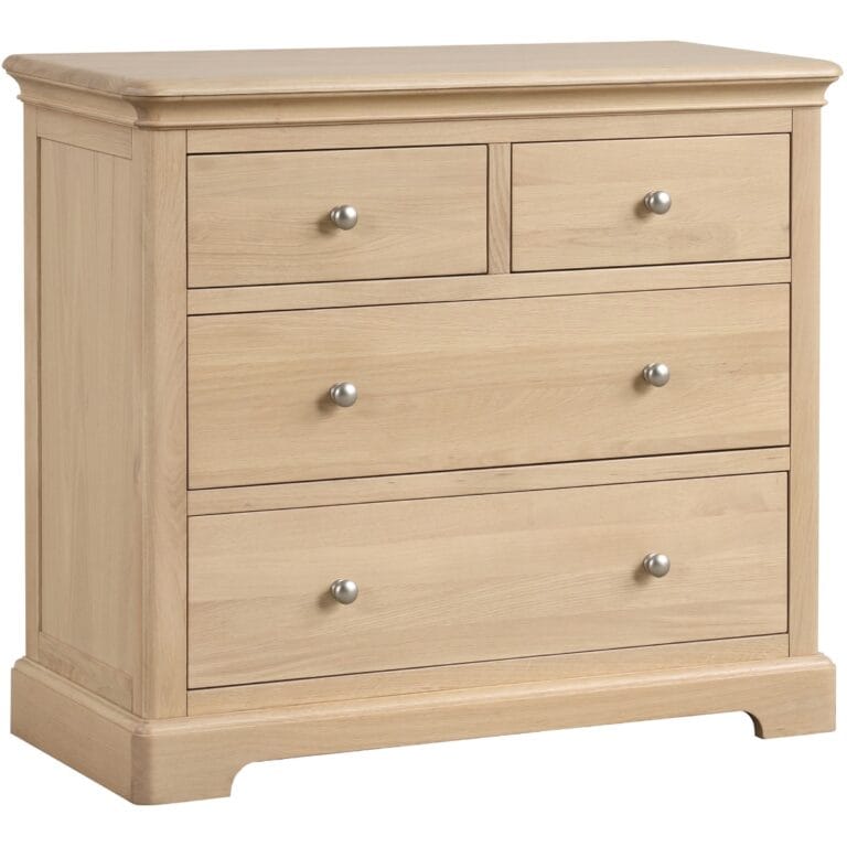 Cornwall Oak 2 Over 2 Chest of Drawers