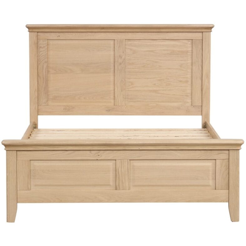 Cornwall Oak 4FT 6'' Double Bed - Solid Oak Furniture