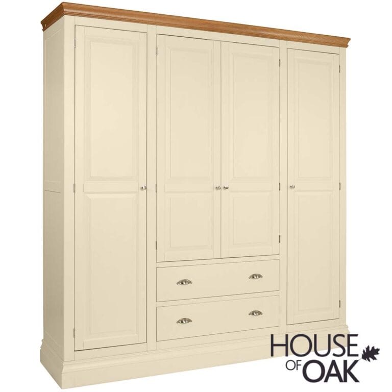 Ambleside Painted Quad Wardrobe