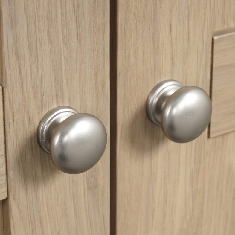 Cornwall Oak 2 Door All Hanging Wardrobe - Image 3