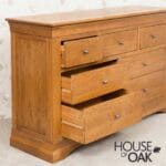 Philippe Solid Oak 7 Drawer Multi Chest - Image 6
