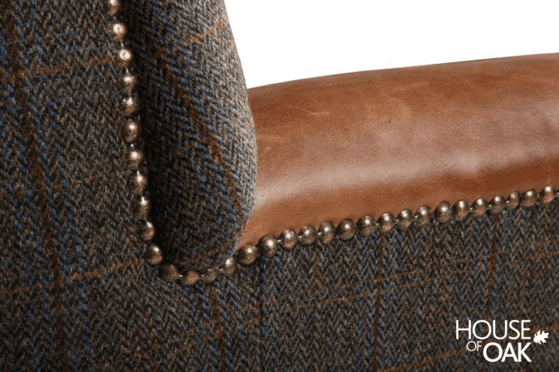 Kensington Chair in Moreland Harris Tweed - Image 5