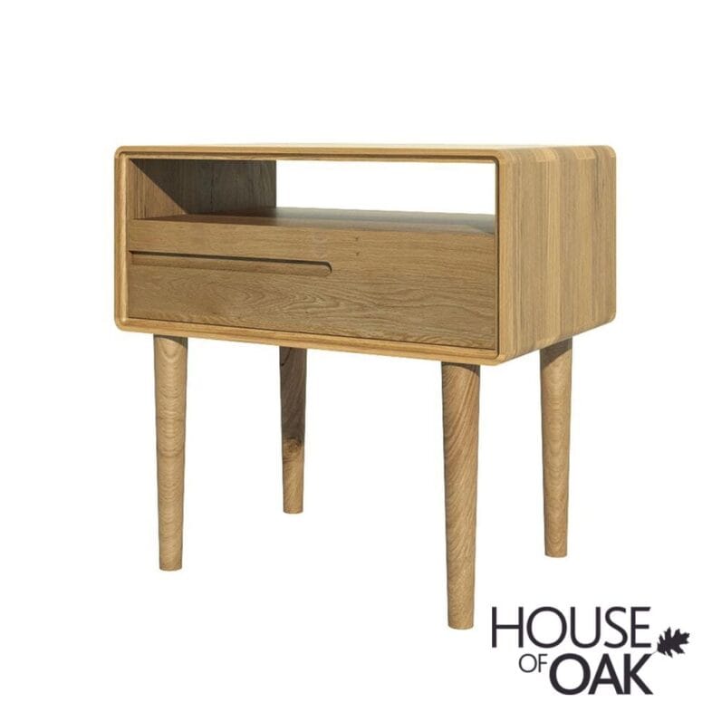 Scandic Solid Oak Lamp Table - Image 3