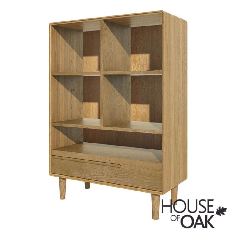 Scandic Solid Oak - Small Bookcase - Image 2
