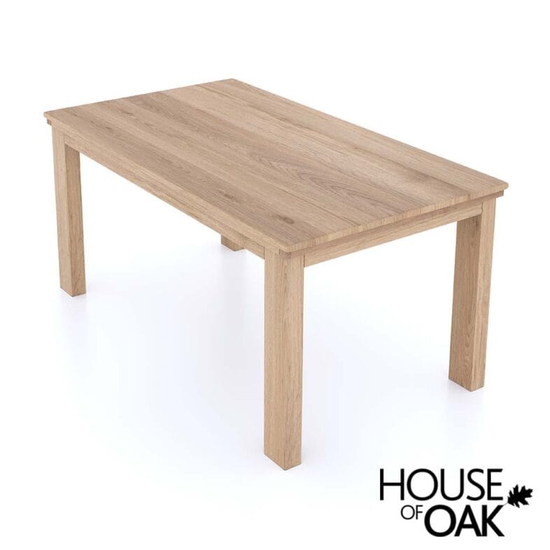 Schio Oak 160cm Fixed Top Dining Table - Image 2