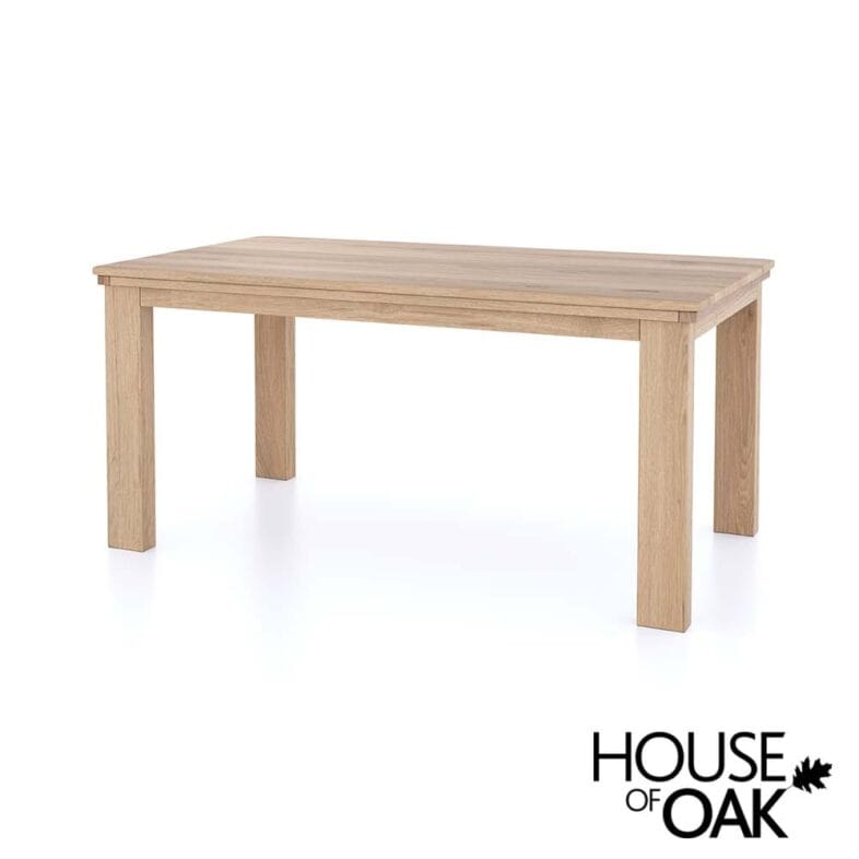 Schio Oak 160cm Fixed Top Dining Table - Image 3