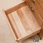 Windsor Oak 5 Drawer Narrow Chest of Drawers - Image 6