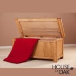 Windsor Oak Large Blanket Box - Image 2