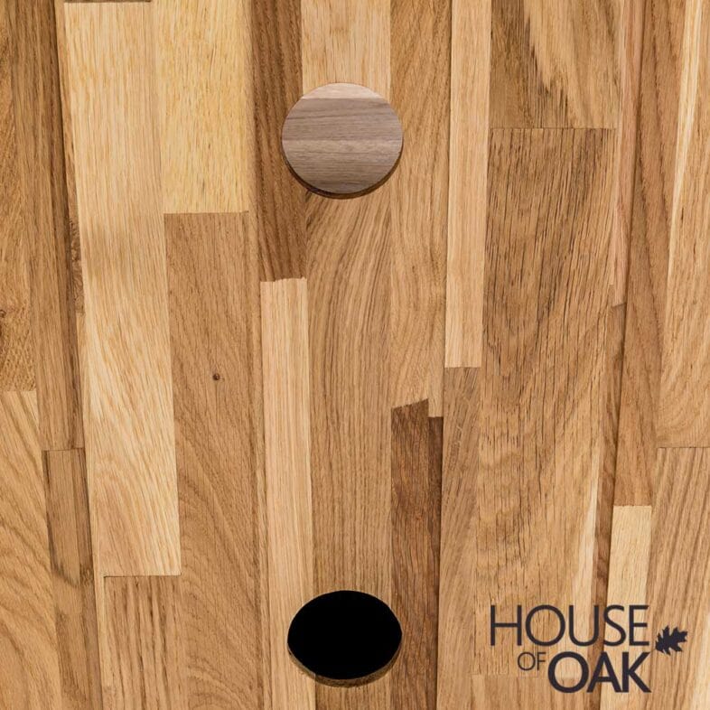 Windsor Oak Corner TV Cabinet With Doors - Image 8