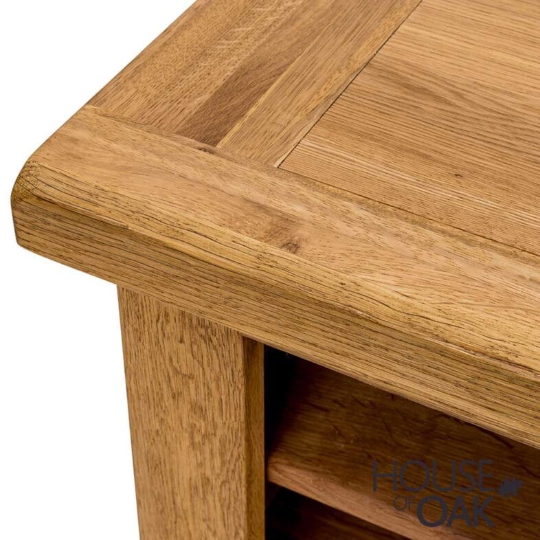 Windsor Oak Large TV Cabinet With Drawers - Image 4