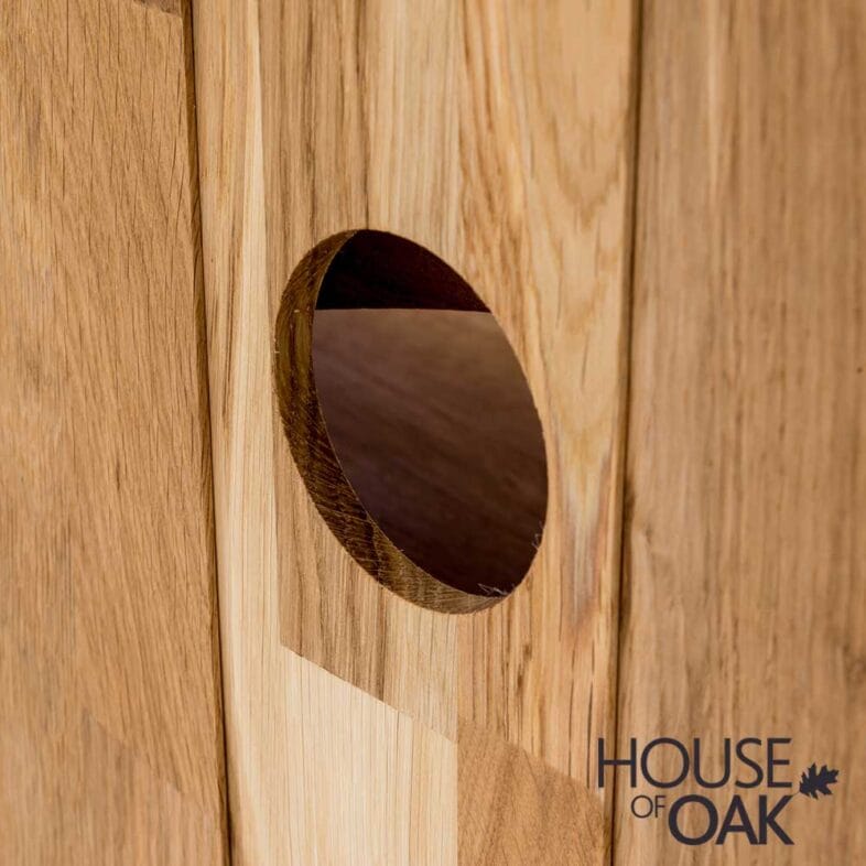 Windsor Oak Large TV Cabinet With Drawers - Image 6