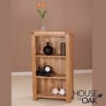 Windsor Oak Small Narrow Bookcase - Image 2