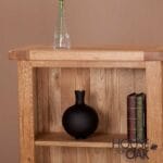 Windsor Oak Small Narrow Bookcase - Image 4