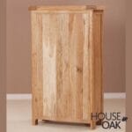 Windsor Oak Small Narrow Bookcase - Image 5