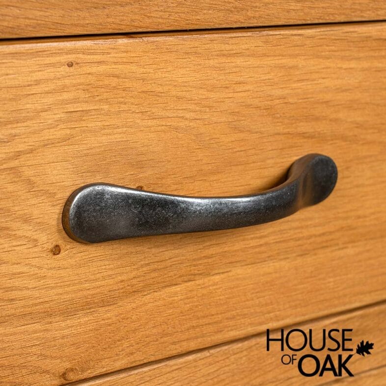 Canterbury Oak Tall Bookcase with Drawers - Image 3