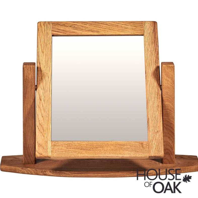 Windsor Solid Oak Dressing Mirror - Image 2