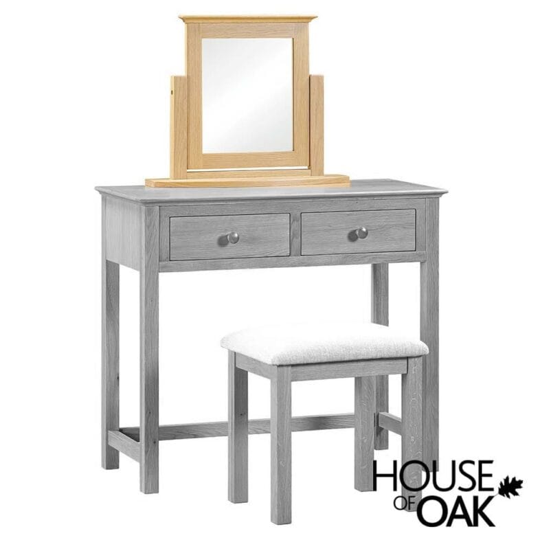 Somerset Oak Trinket Mirror - Image 3