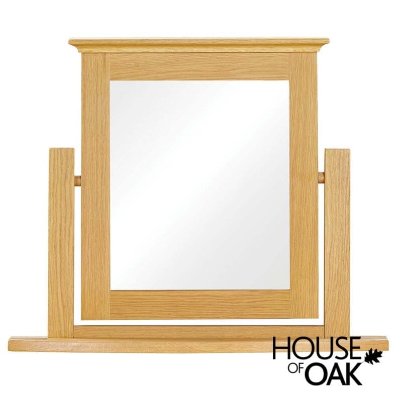 Somerset Oak Trinket Mirror - Image 2