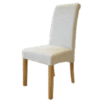 Sorrento Fabric Dining Chair in Beige