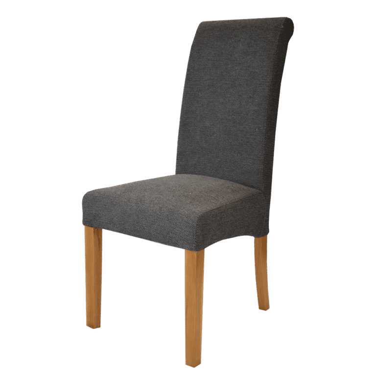 Sorrento Fabric Dining Chair in Charcoal