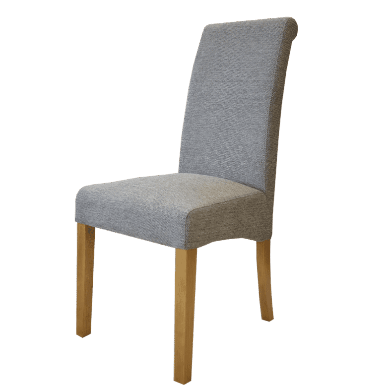 Sorrento Fabric Dining Chair in Grey