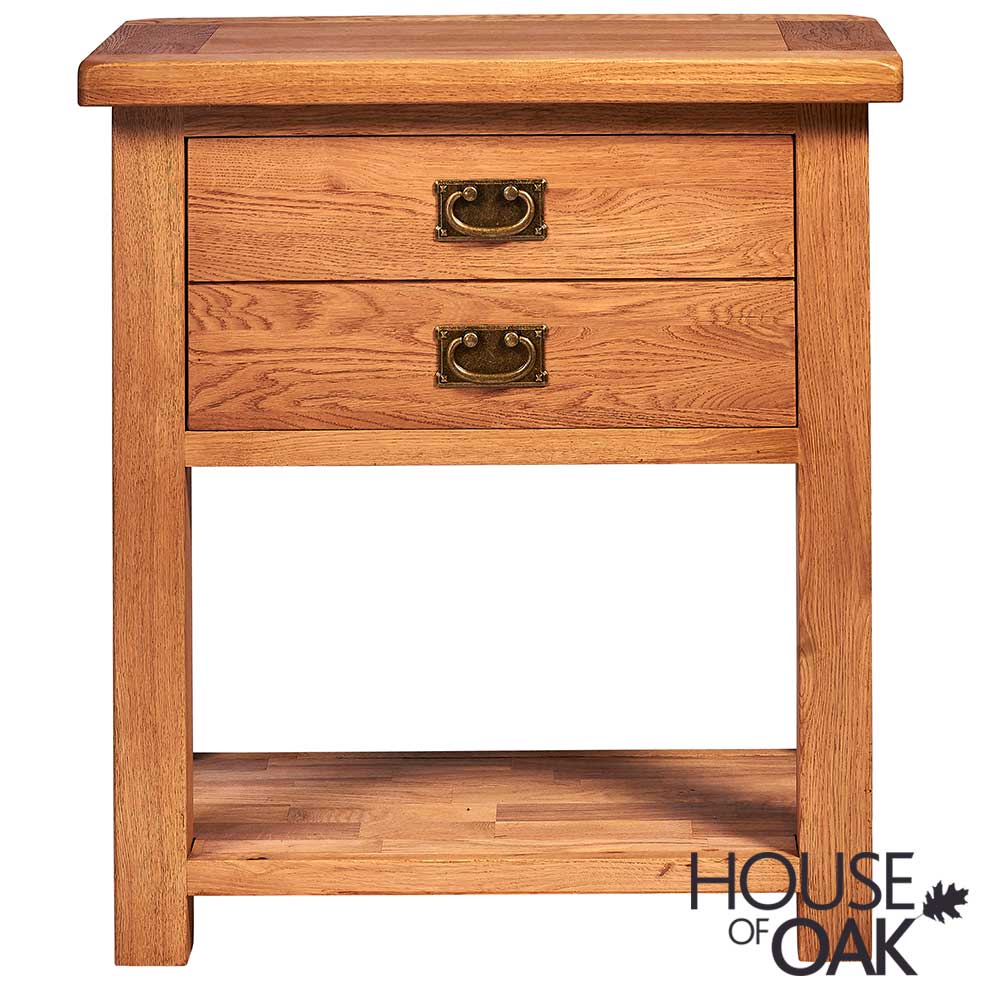 Windsor Oak 1 Deep Drawer Console Table - Image 2