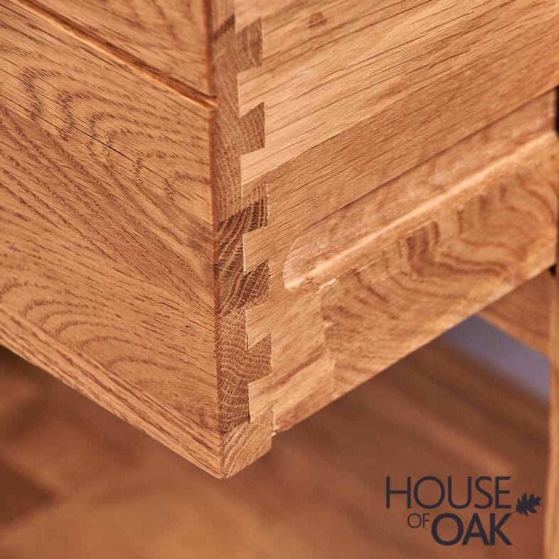 Windsor Oak 1 Deep Drawer Console Table - Image 7