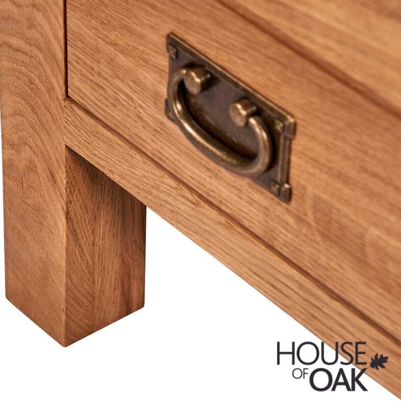 Windsor Oak 1 Deep Drawer Lamp Table - Image 7