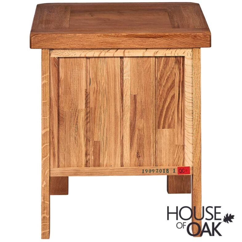 Windsor Oak 1 Deep Drawer Lamp Table - Image 8