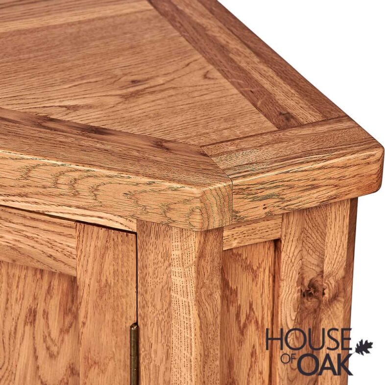 Windsor Oak Corner Cupboard - Image 4