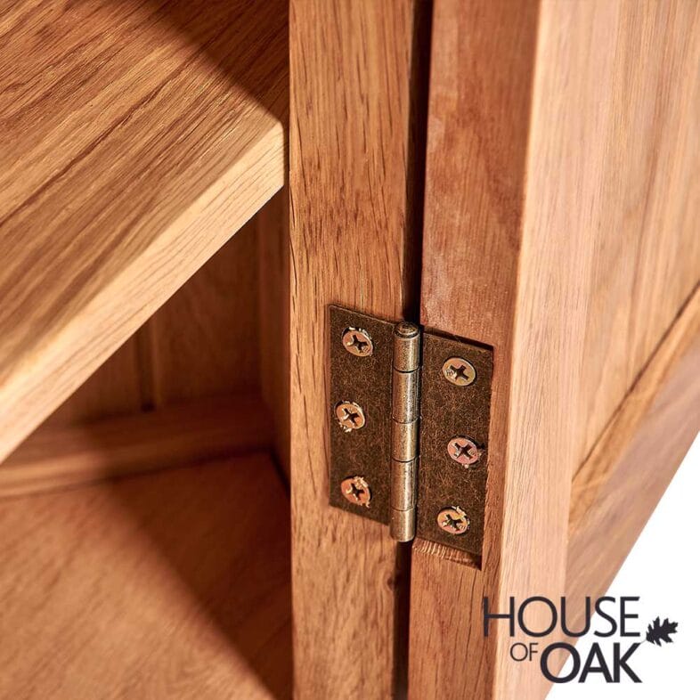 Windsor Oak Corner Cupboard - Image 8