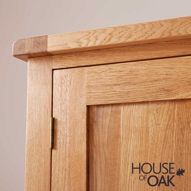Windsor Oak Full Hanging Wardrobe - Image 5