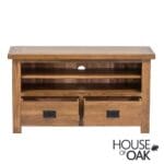 Balmoral Oak TV Cabinet with Drawers - Image 3