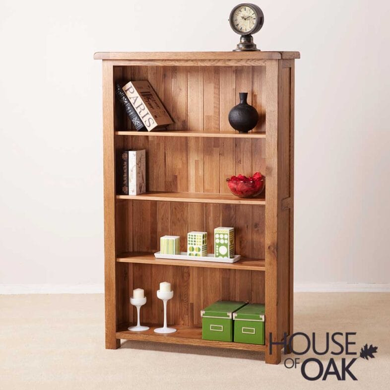 Balmoral Oak Medium Bookcase - Image 2