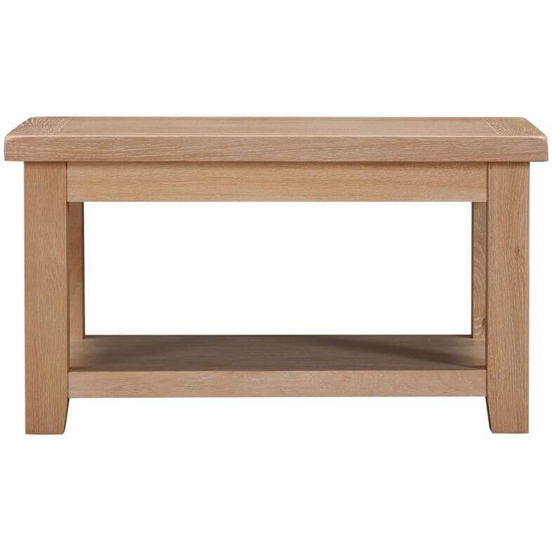 Buttermere Oak Coffee Table with Shelf - Image 2