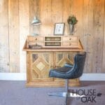 Manor Range - Welbeck Campaign Desk with Marble Inlay - Image 7